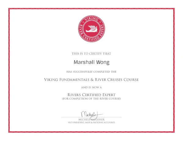 Viking Rivers Certified