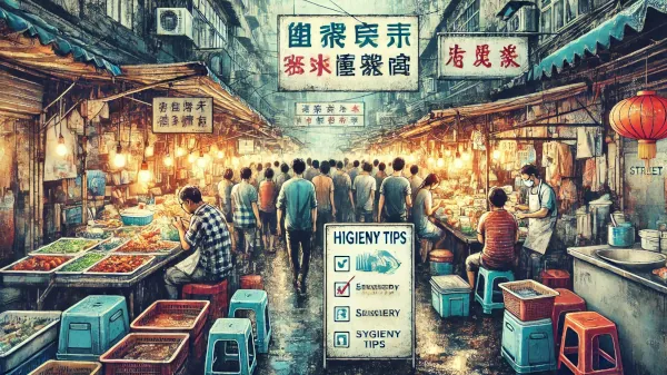 How to Prevent Poisoning when eating street food